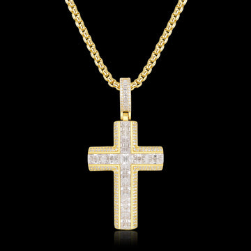 AAA CZ Cross Pendant ZUU KING